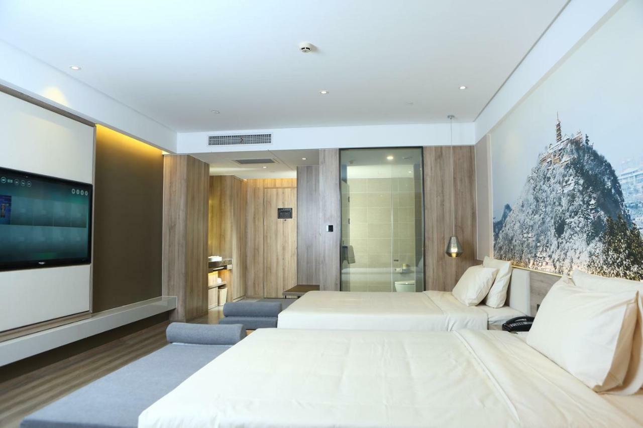Atour Hotel Nantong Bagian luar foto